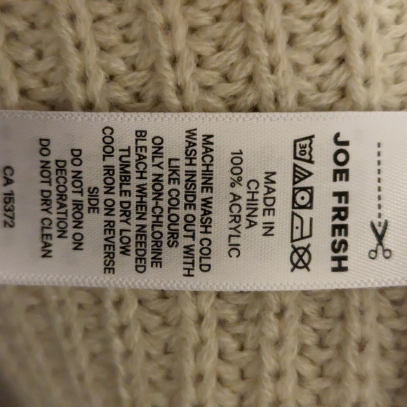 NWOT Joe Fresh Cableknit Dress - Picture 4 of 5